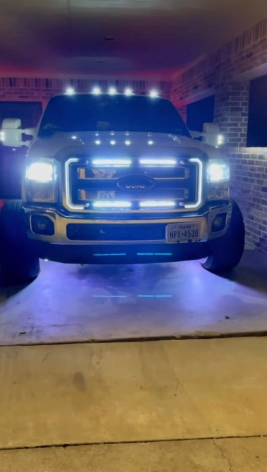 C Lights + 4 Bar Grill Lights Kit