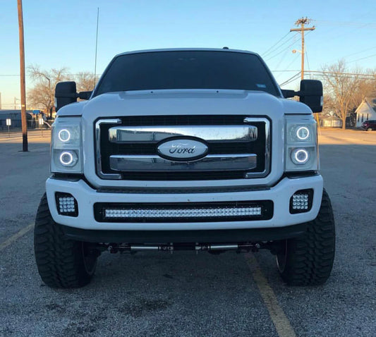 2011-2016 Ford F250 F350 Front Bumper Light Bar